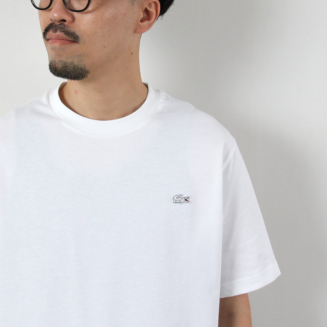 LACOSTE / 輪廓鱷魚紋圓領 T 卹