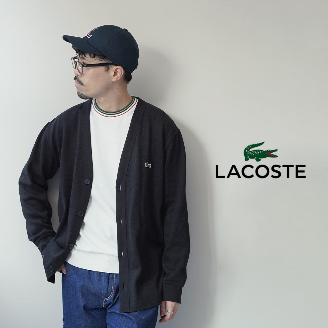 LACOSTE / 条纹棉针织