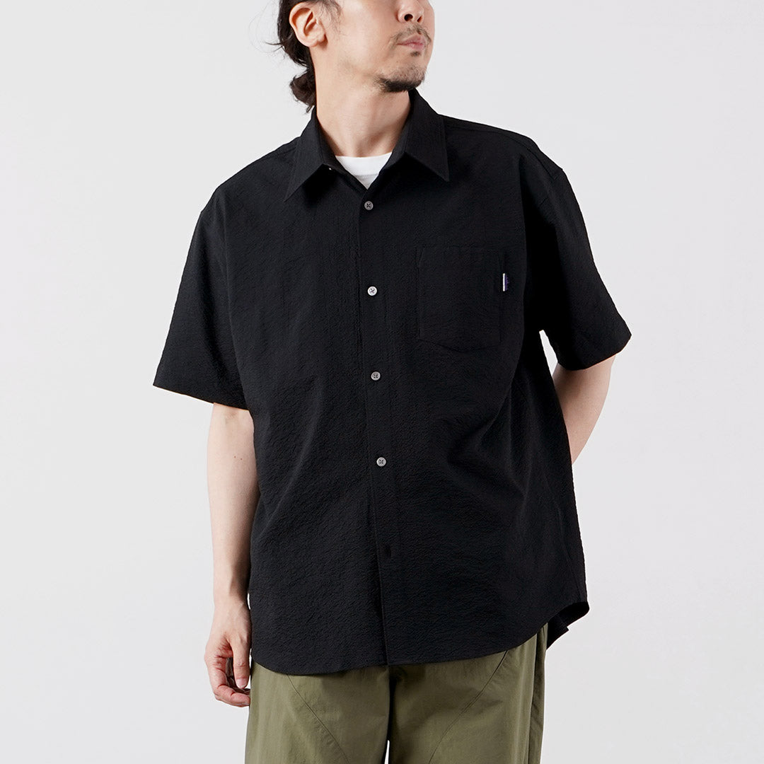 THOUSAND MILE / Short Sleeve Seersucker Shirt