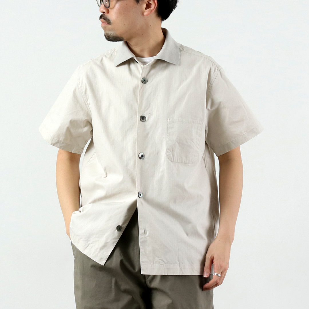 FUJITO / Chemise Ripstop à col côtelé