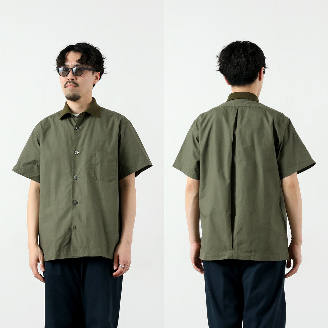 FUJITO / Chemise Ripstop à col côtelé
