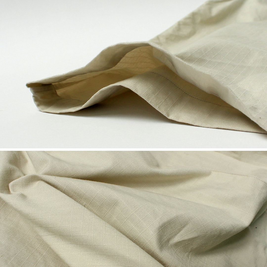 FUJITO / Chemise Ripstop à col côtelé