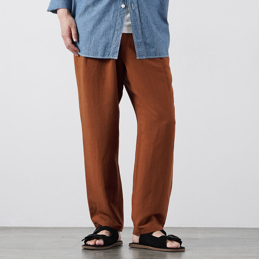 FANTASTICDAYS / Breeze Linen Rayon Easy Pants
