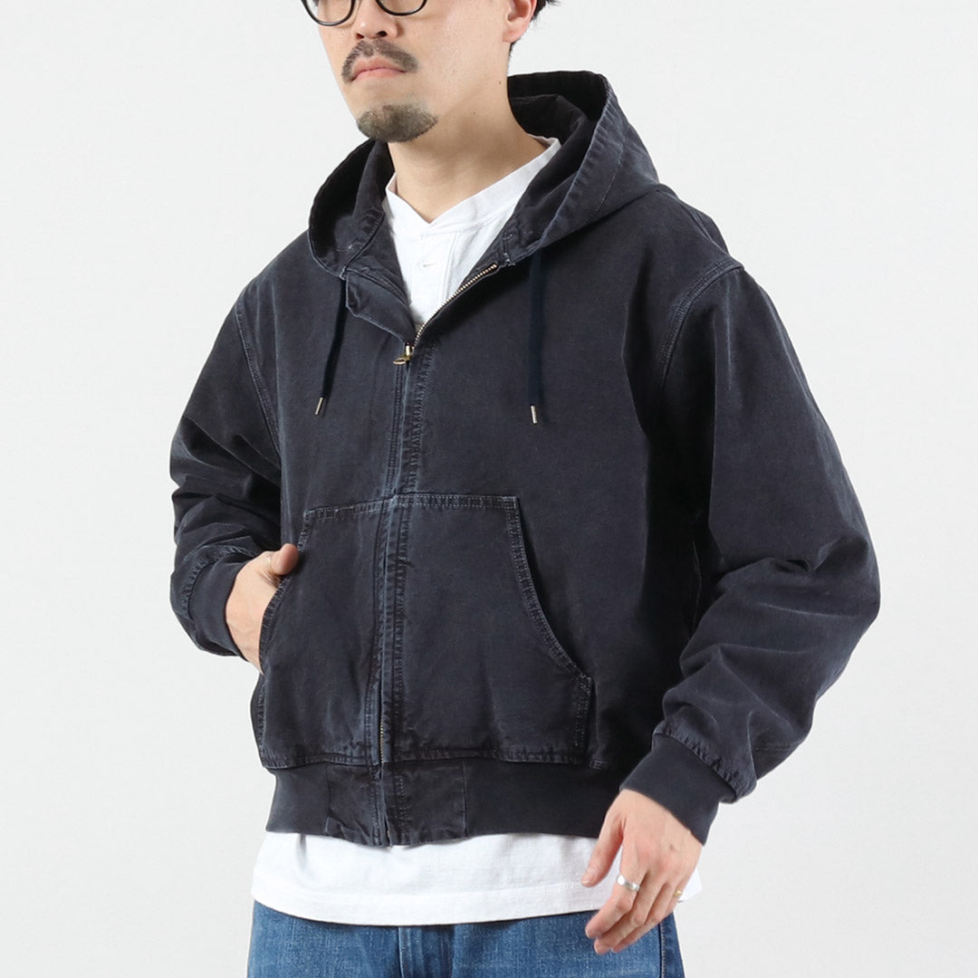 REMI RELIEF / Mil-Spec Duck Zip-Hooded Jacket