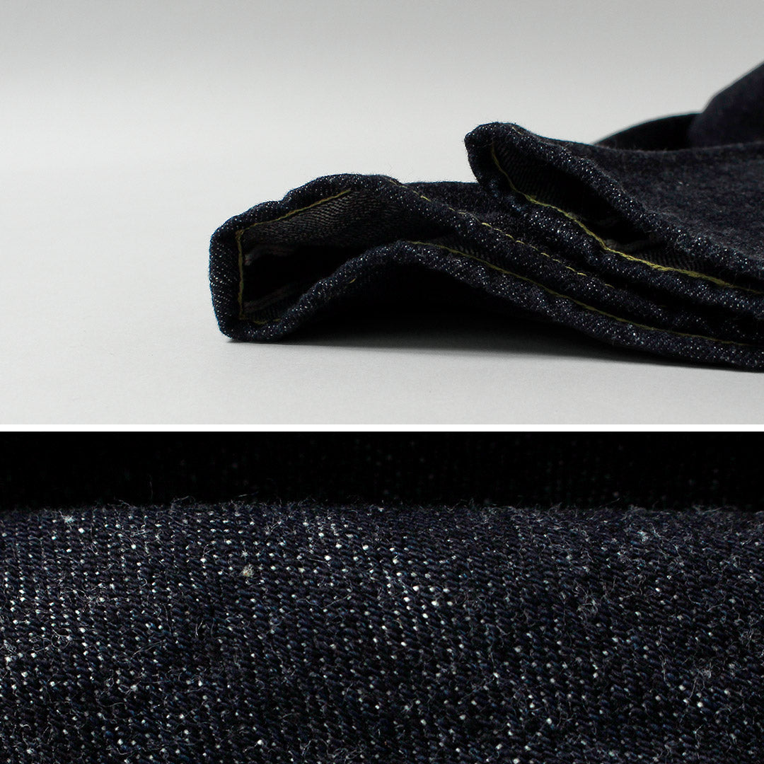 FOB FACTORY / F143 布边直筒五袋牛仔布