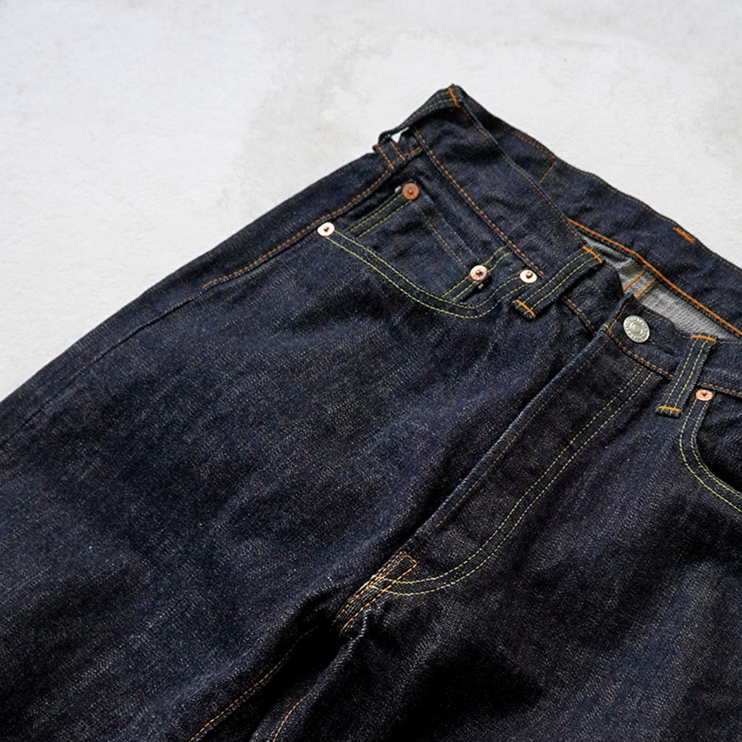 FOB FACTORY / F143 布边直筒五袋牛仔布