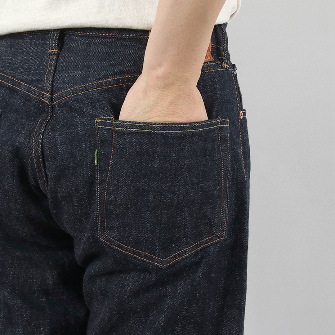 FOB FACTORY / F143 布边直筒五袋牛仔布