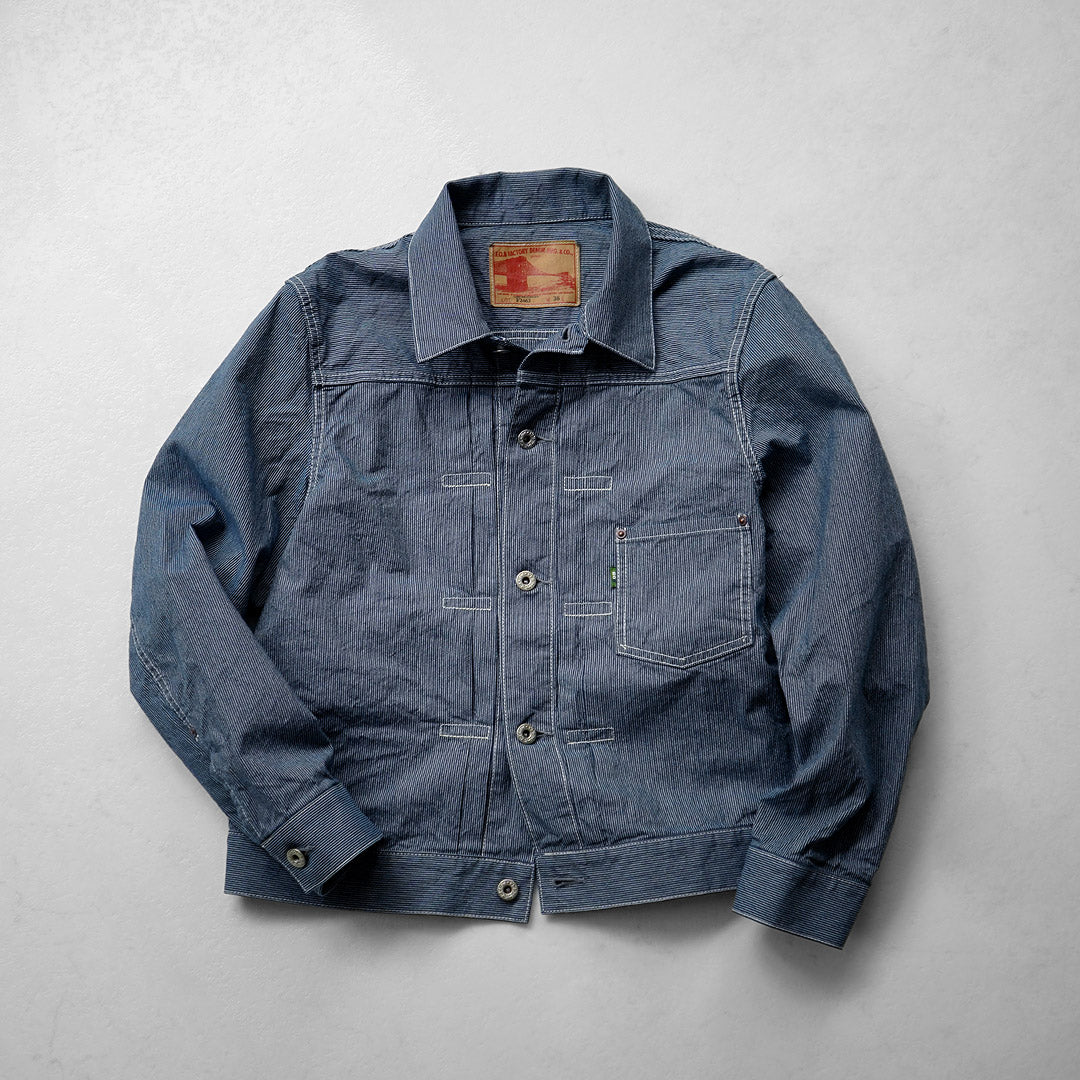 FOB FACTORY / F2463 Chaqueta de primer tipo de nogal americano