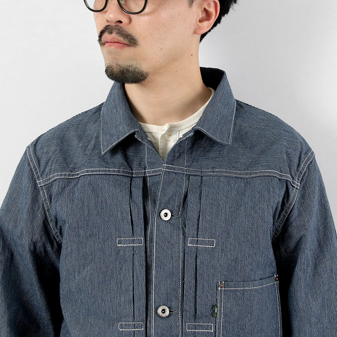 FOB FACTORY / F2463 Chaqueta de primer tipo de nogal americano