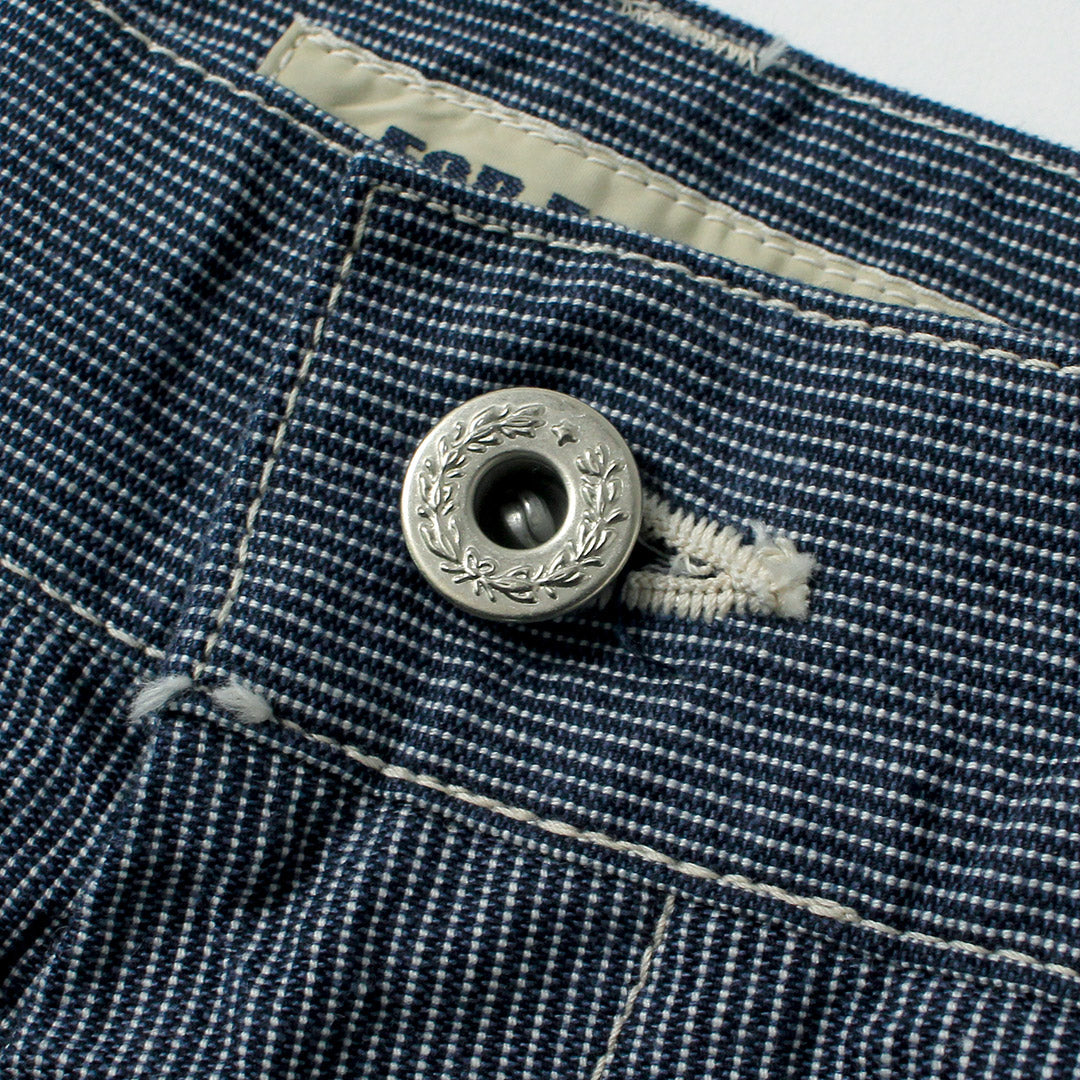 FOB FACTORY / F0548 Pantalon de travail en hickory
