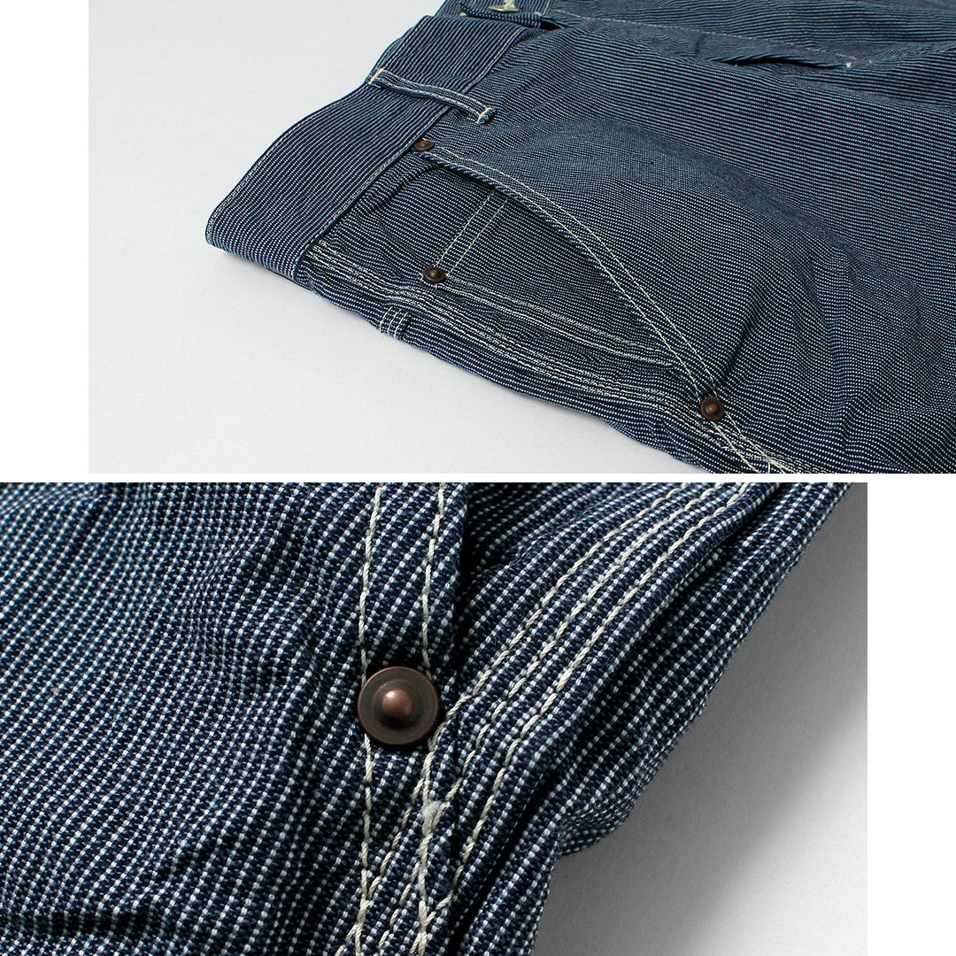 FOB FACTORY / F0548 Pantalon de travail en hickory