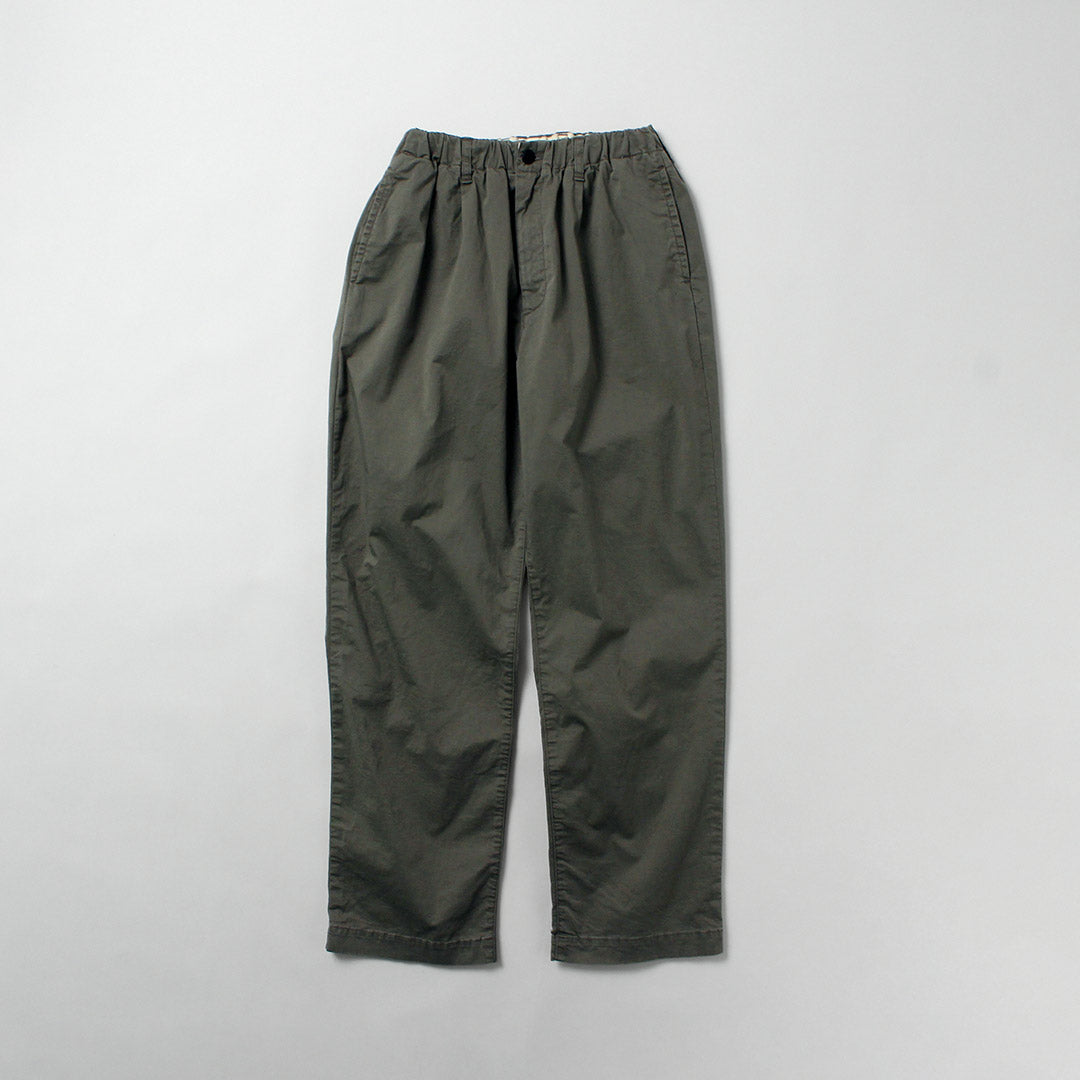 FOB FACTORY / F0549 弹力斜纹休闲裤
