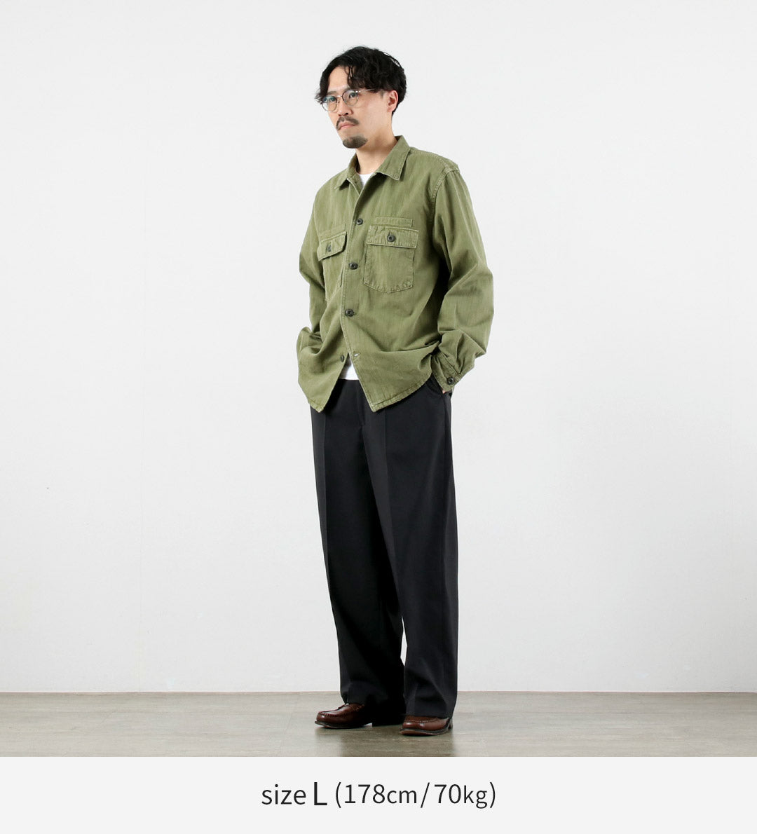 FOB FACTORY / F2461 HBT 피로 재킷