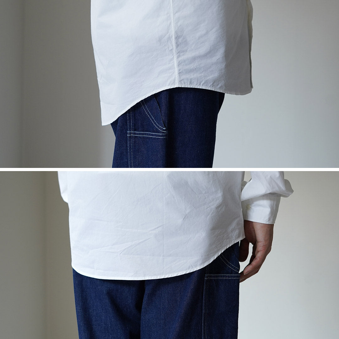 NOTES DE NAVETTE / Chemise Col Régulier En Popeline Haute Densité