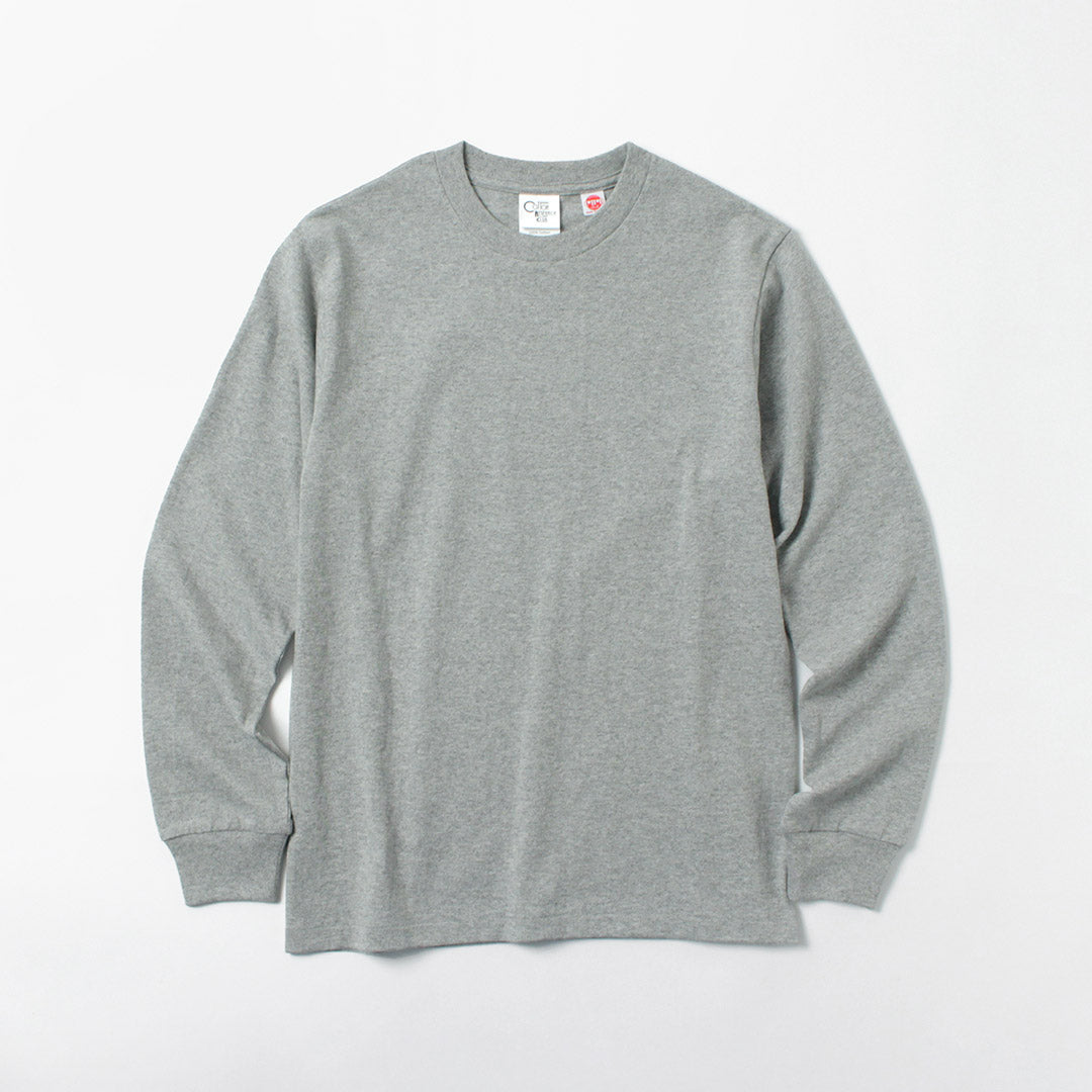 CLUB DE INVESTIGACIÓN DE ALGODÓN / Camiseta Tubular Manga Larga 6.6 oz