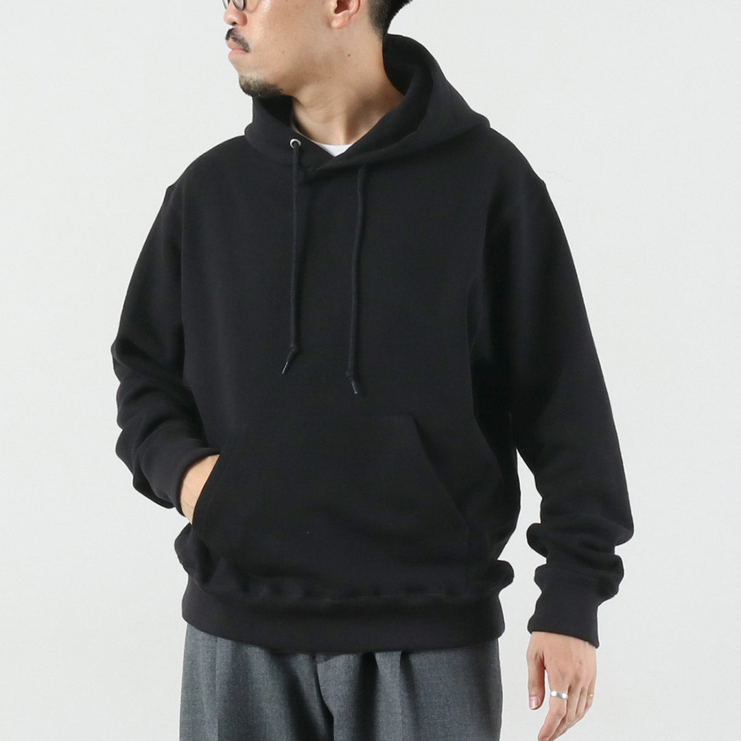 CLUB DE INVESTIGACIÓN DE ALGODÓN / 14 oz. Sudadera con capucha de rizo Loopwheel