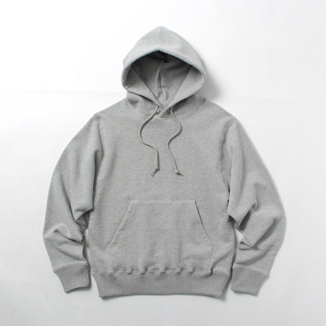 CLUB DE INVESTIGACIÓN DE ALGODÓN / 14 oz. Sudadera con capucha de rizo Loopwheel