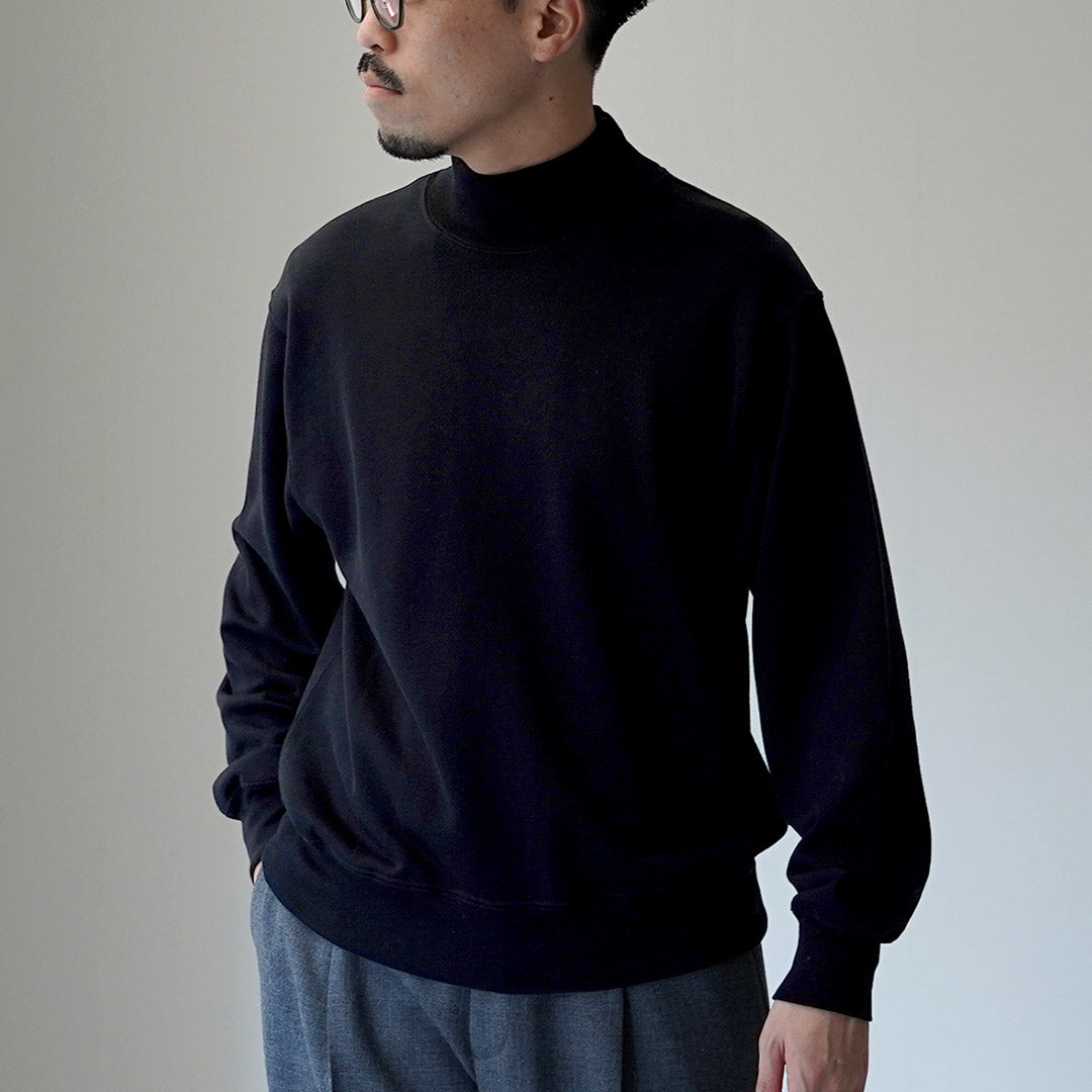 LIFiLL / COTTONY 모크넥 스웨트셔츠