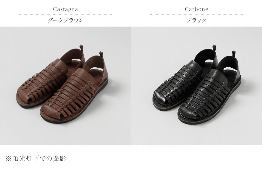 L’angolo DEL CUOIO / Intrecciato皮凉鞋