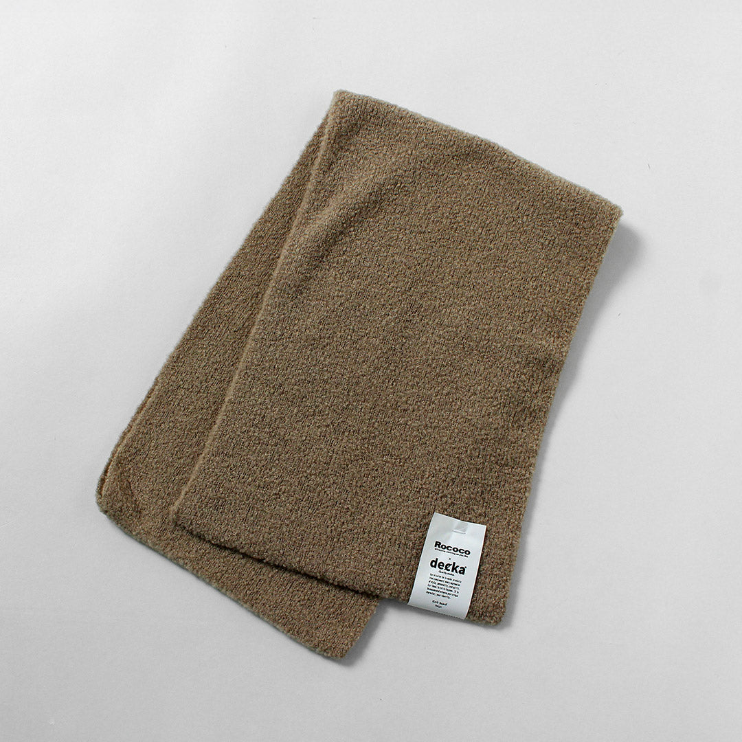 DECKA QUALITY SOCKS - SHOWATABÉ / Alpaca Knit Scarf