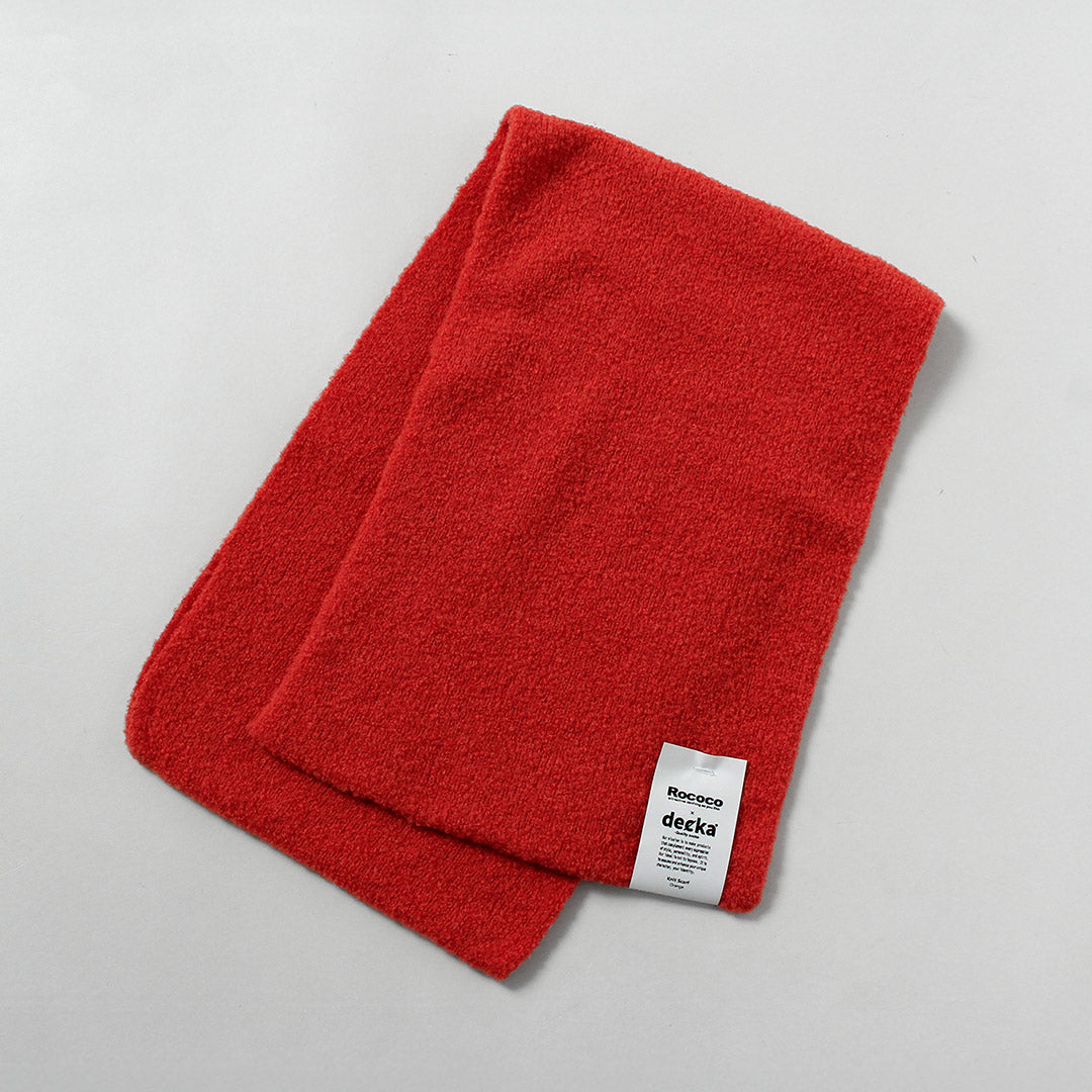 DECKA QUALITY SOCKS - SHOWATABÉ / Alpaca Knit Scarf