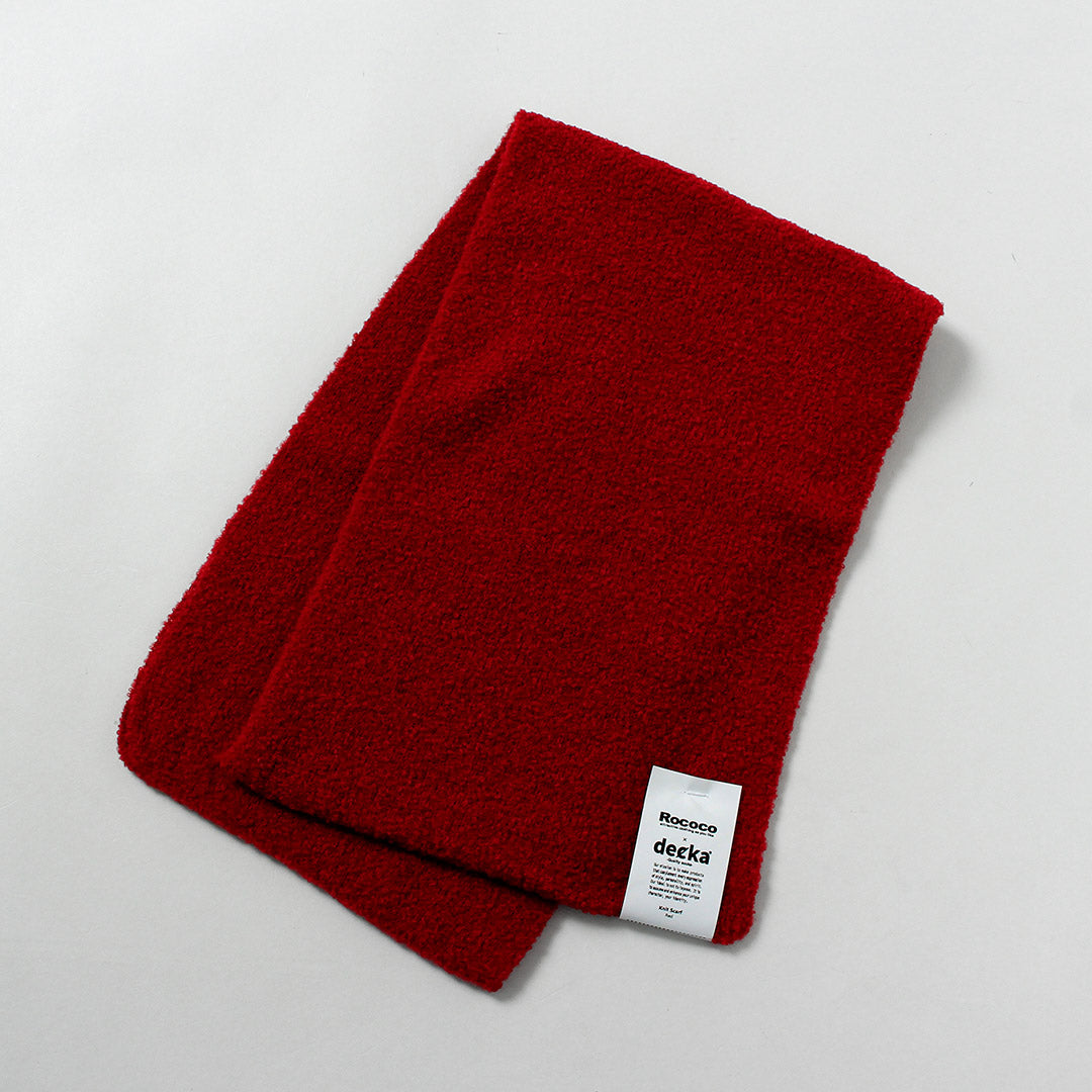 DECKA QUALITY SOCKS - SHOWATABÉ / Alpaca Knit Scarf