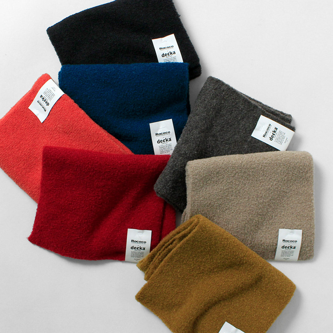 CHAUSSETTES DE QUALITÉ DECKA / Écharpe tricotée en alpaga