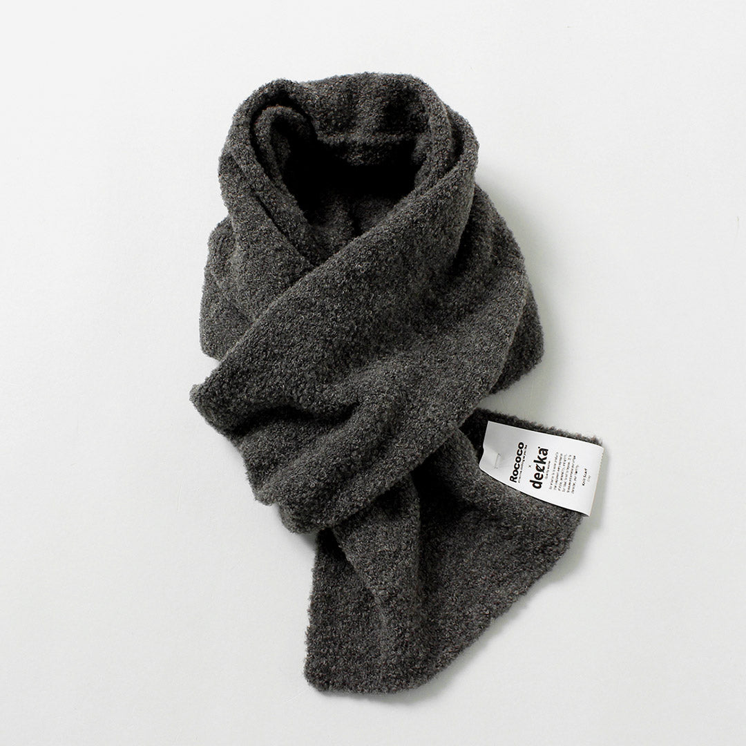 CHAUSSETTES DE QUALITÉ DECKA / Écharpe tricotée en alpaga