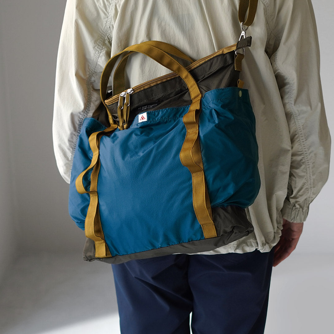 ILL ONE EIGHTY / Double Layer Flight Bag Shoulder Tote 2-Way
