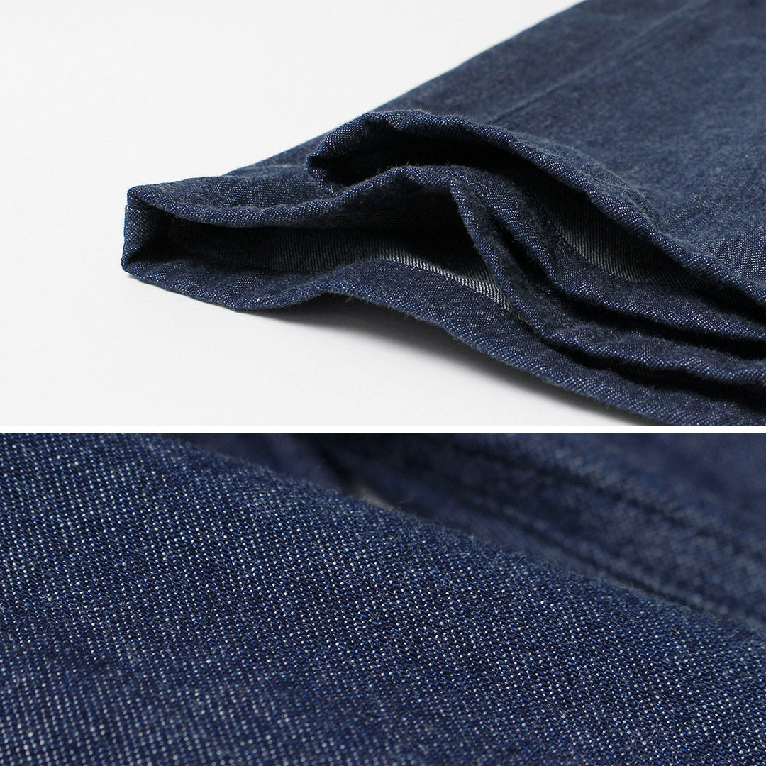 BASISBROEK / Albion 8oz Denim Semi-Wide Easy Pants