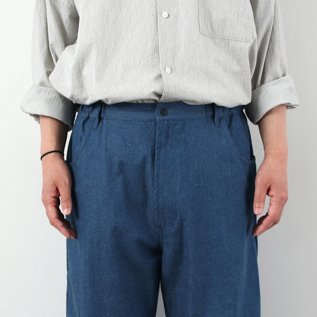 BASISBROEK / Albion 8oz Denim Semi-Wide Easy Pants
