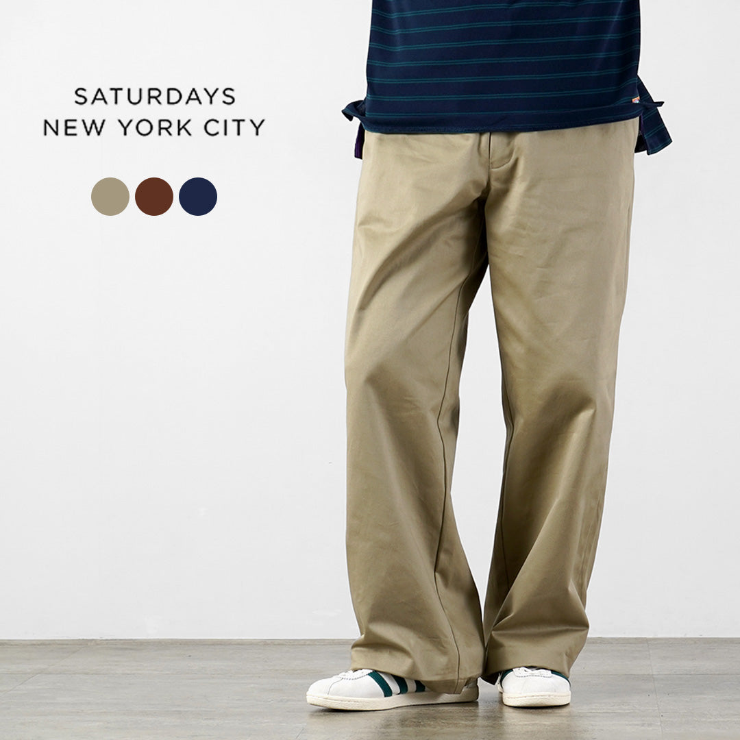 SATURDAYS NYC / Ross Wide Chino Pants