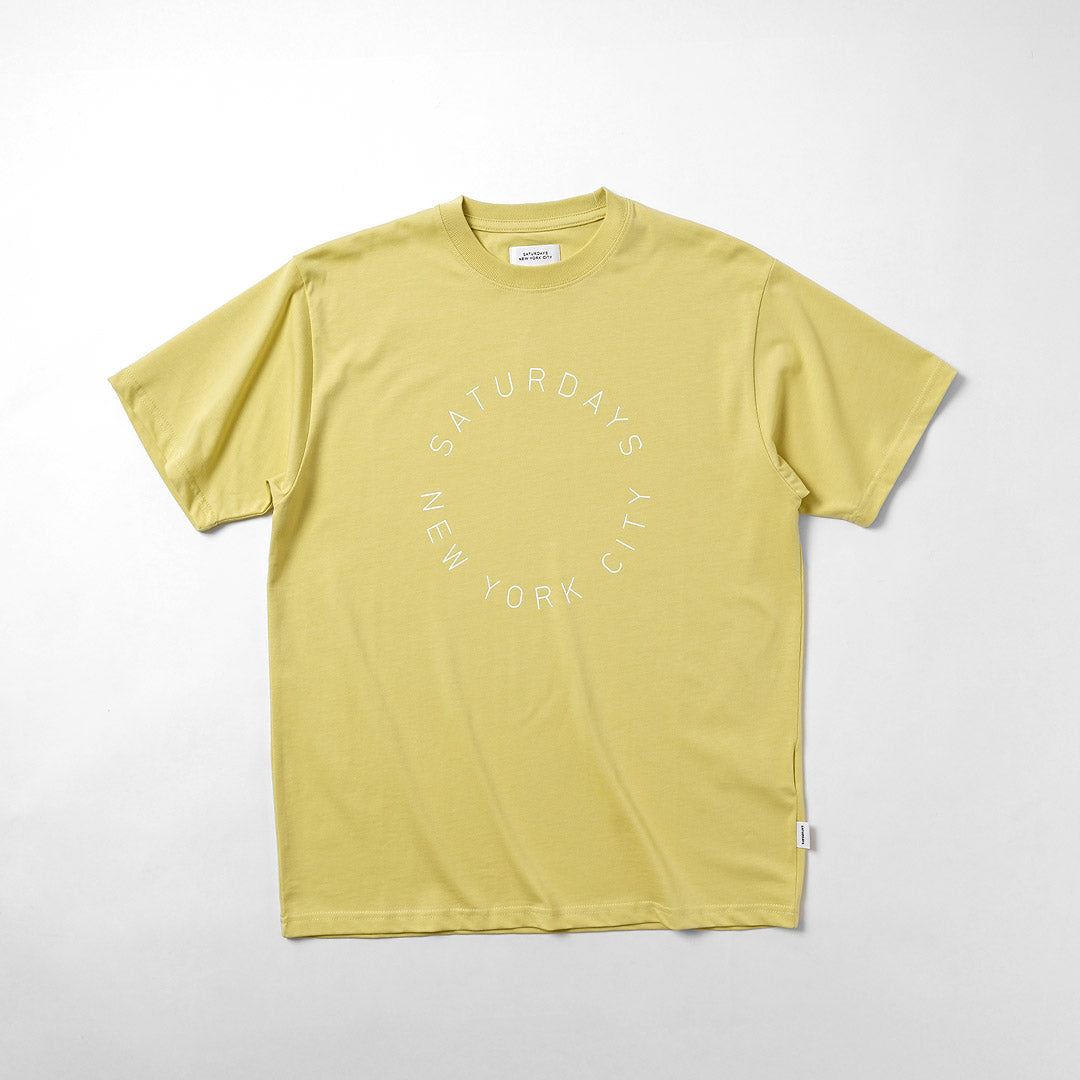 SATURDAYS NYC / 圓形週六標誌 T 卹
