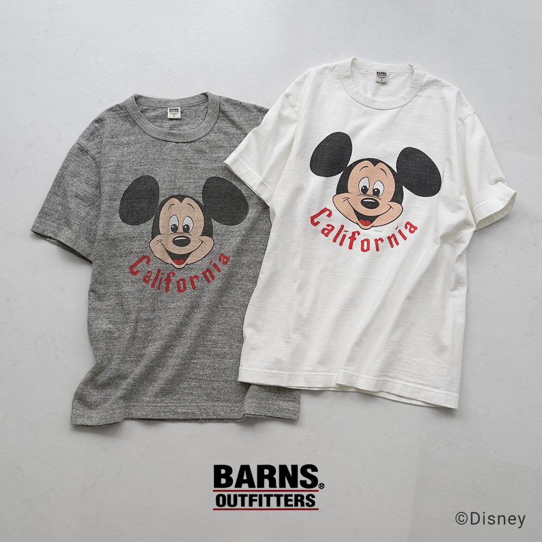 BARNS OUTFITTERS / Loopwheel Mickey T-Shirt