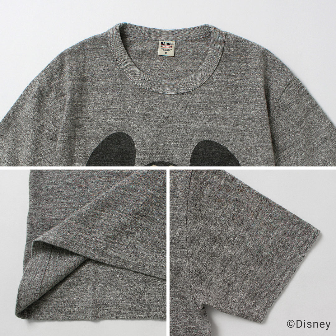 BARNS OUTFITTERS / Loopwheel Mickey T-Shirt