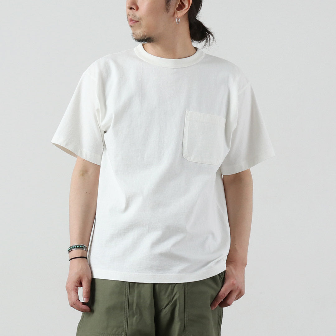 FILMELANGE / ALDEN Air Spinning Jersey Pocket T-Shirt
