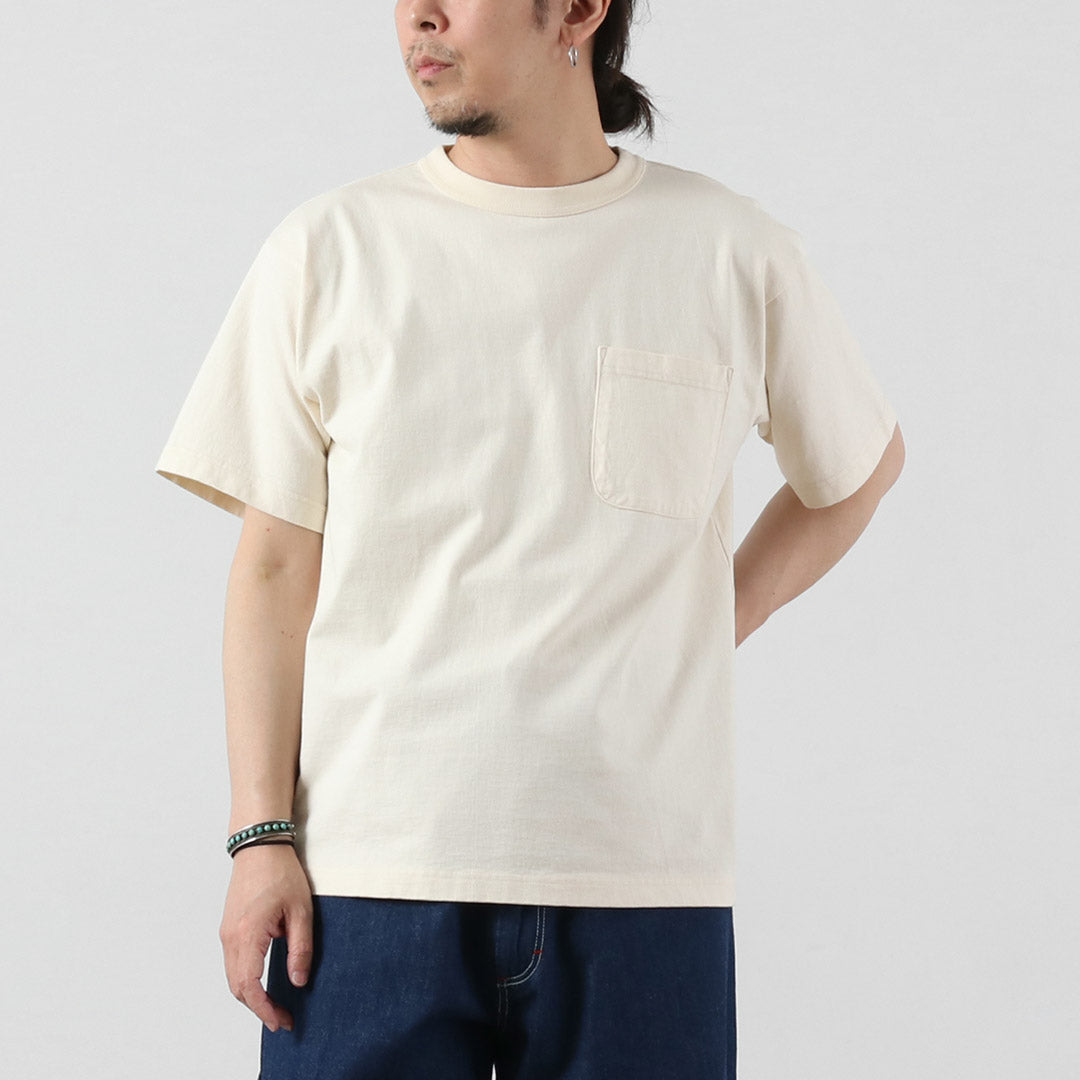 FILMELANGE / ALDEN Air Spinning Jersey Pocket T-Shirt
