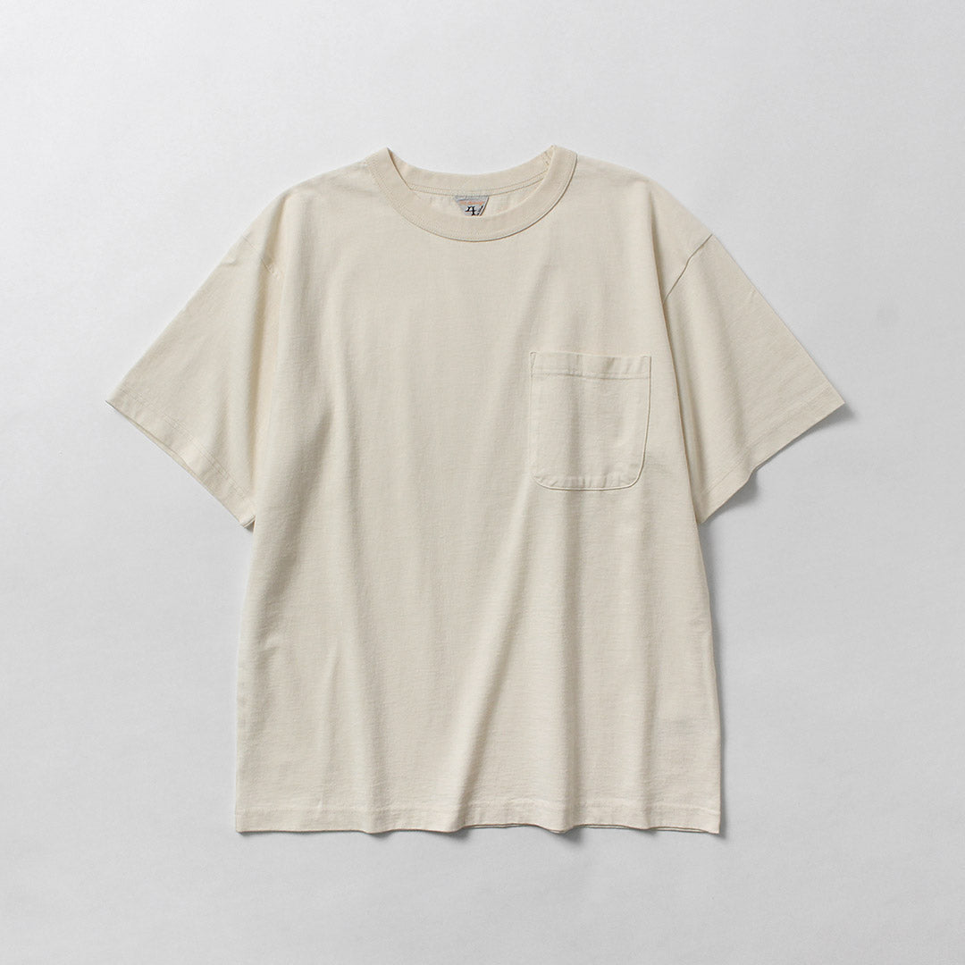 FILMELANGE / ALDEN Air Spinning Jersey Pocket T-Shirt