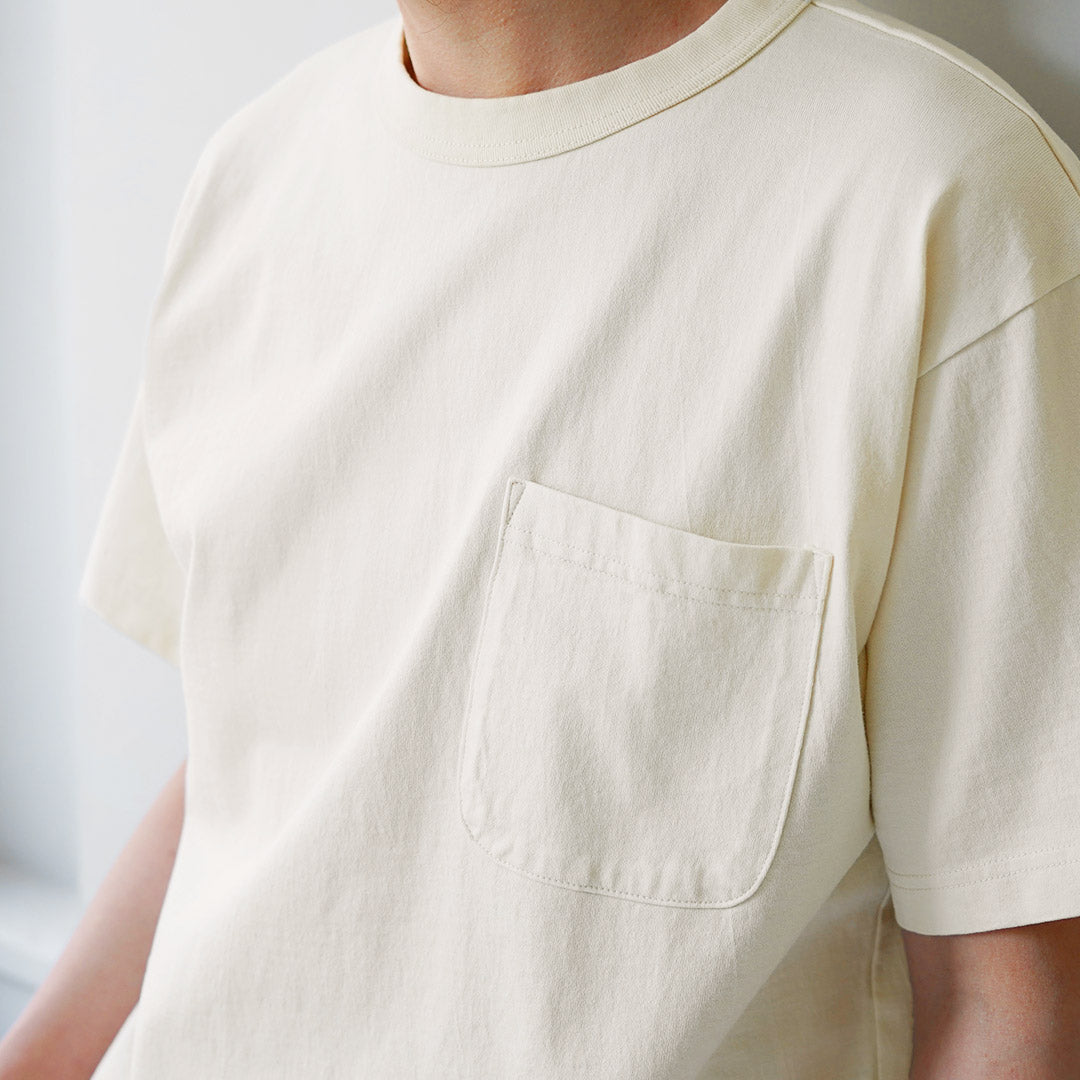 FILMELANGE / ALDEN Air Spinning Jersey Pocket T-Shirt