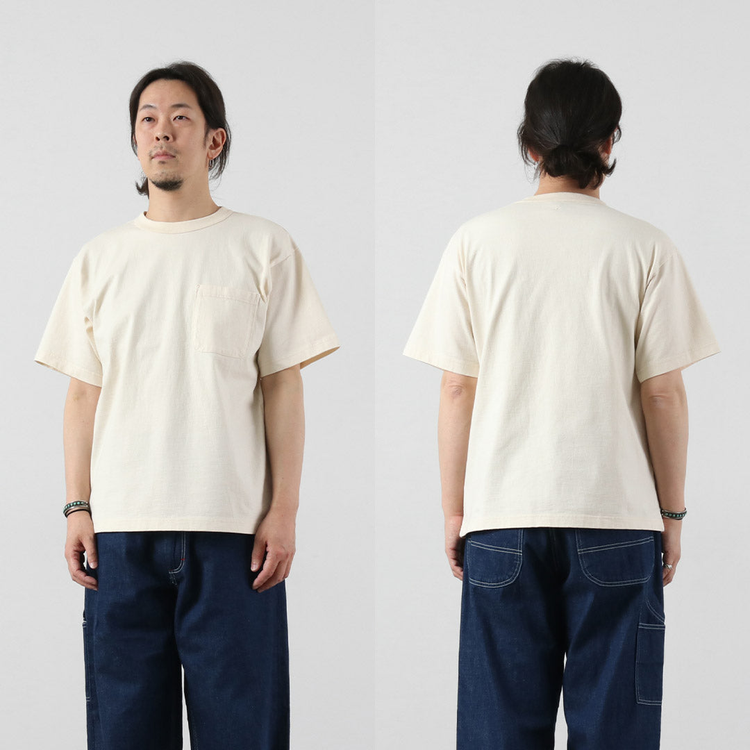 FILMELANGE / ALDEN Air Spinning Jersey Pocket T-Shirt