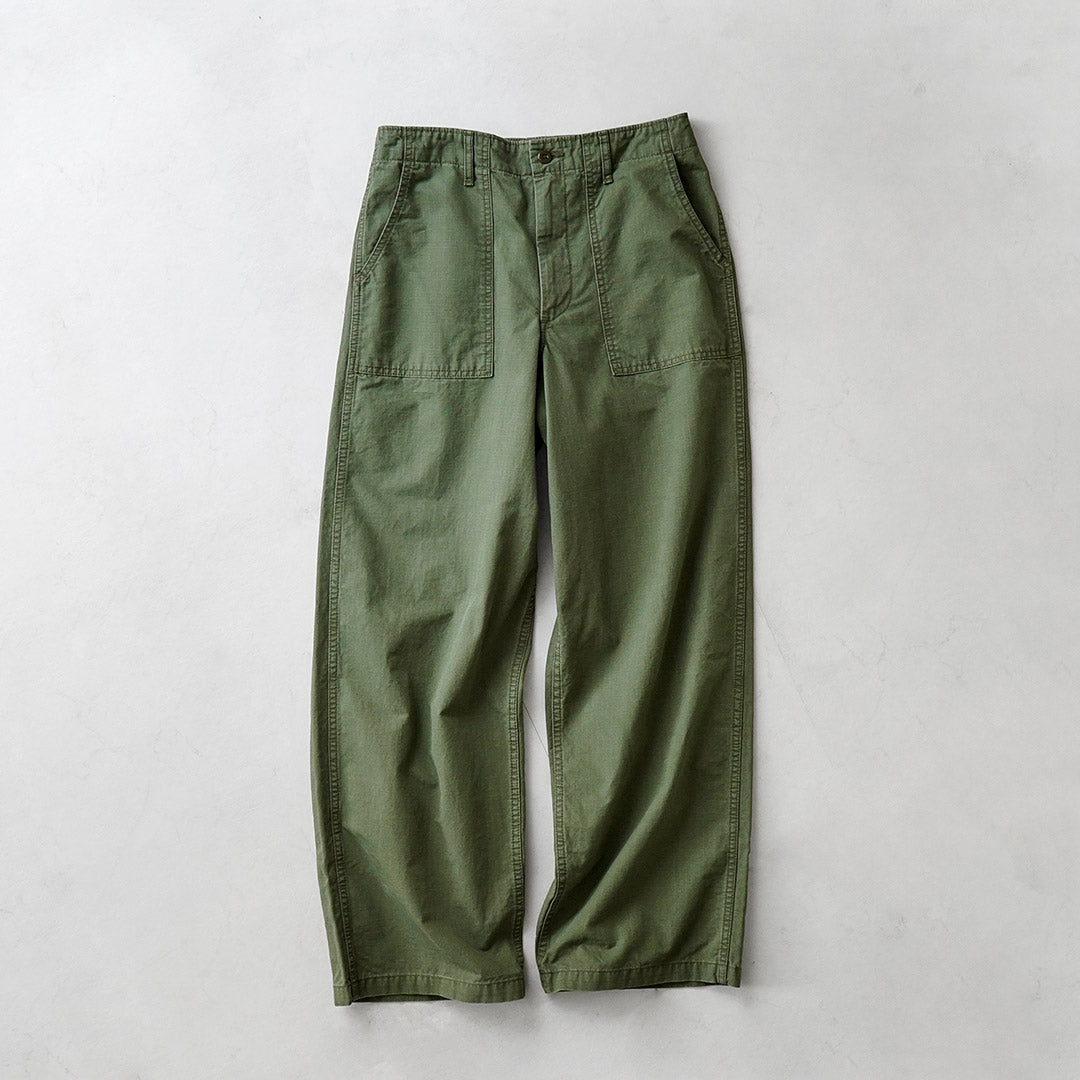 Blue refabric / Ripstop Summer Wide Baker Pants