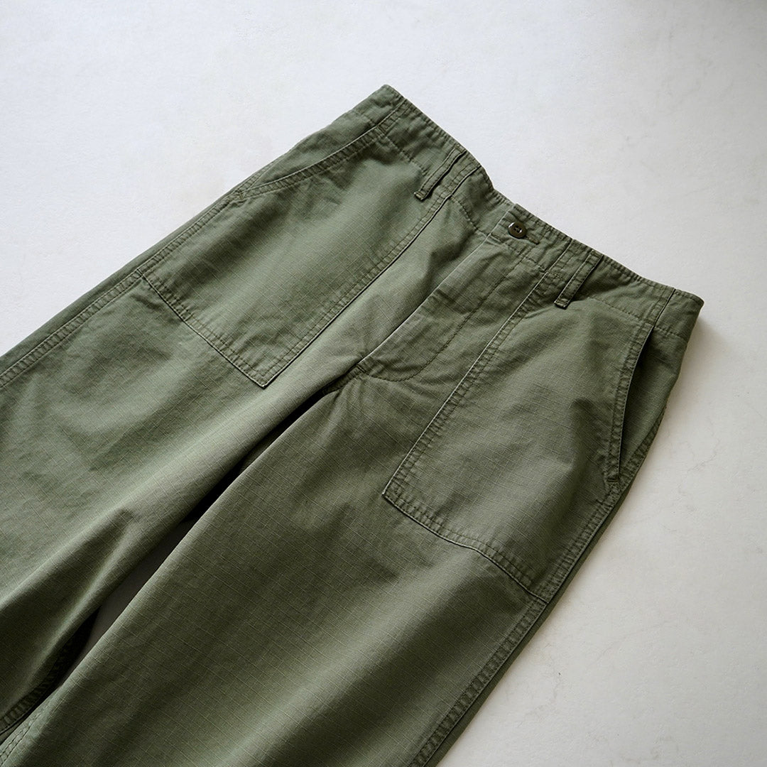 Blue refabric / Ripstop Summer Wide Baker Pants