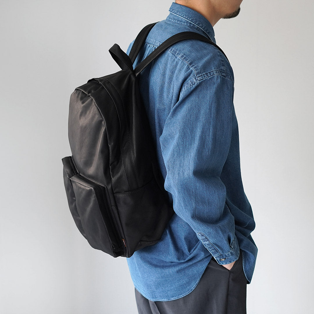 MR.OLIVE / Urban Daypack Imperma Cuir A4 Sac à dos