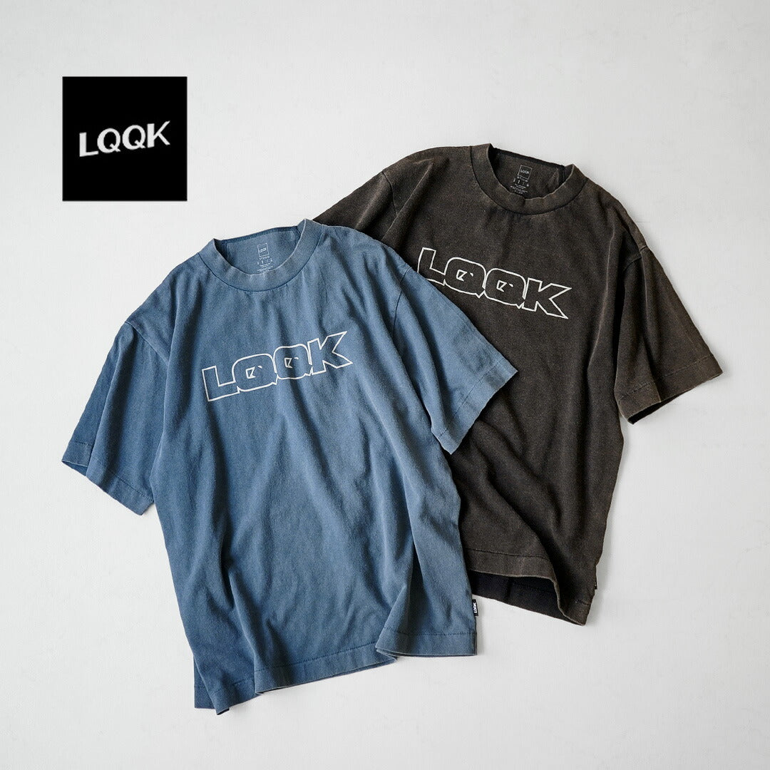LQQK STUDIO / Discharge Deconstruction T-Shirt