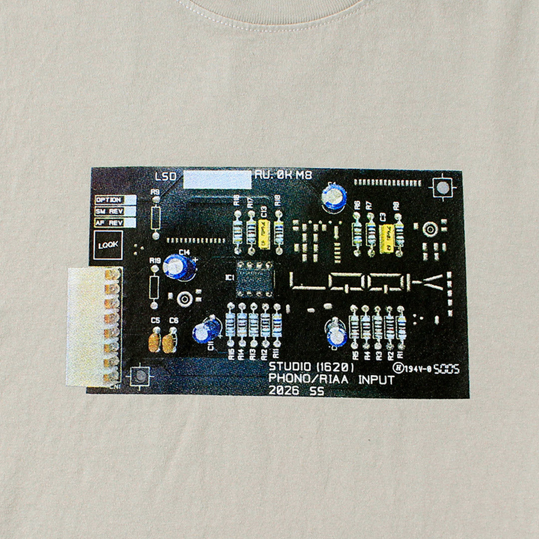 LQQK STUDIO / Camiseta con placa de circuito