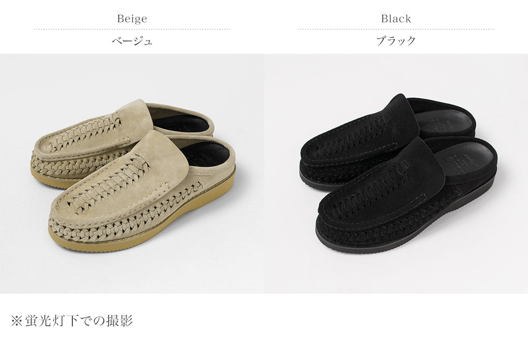 MOLLE SHOES / NASNGWAM 콜라보레이션 Purépecha Huarache 샌들
