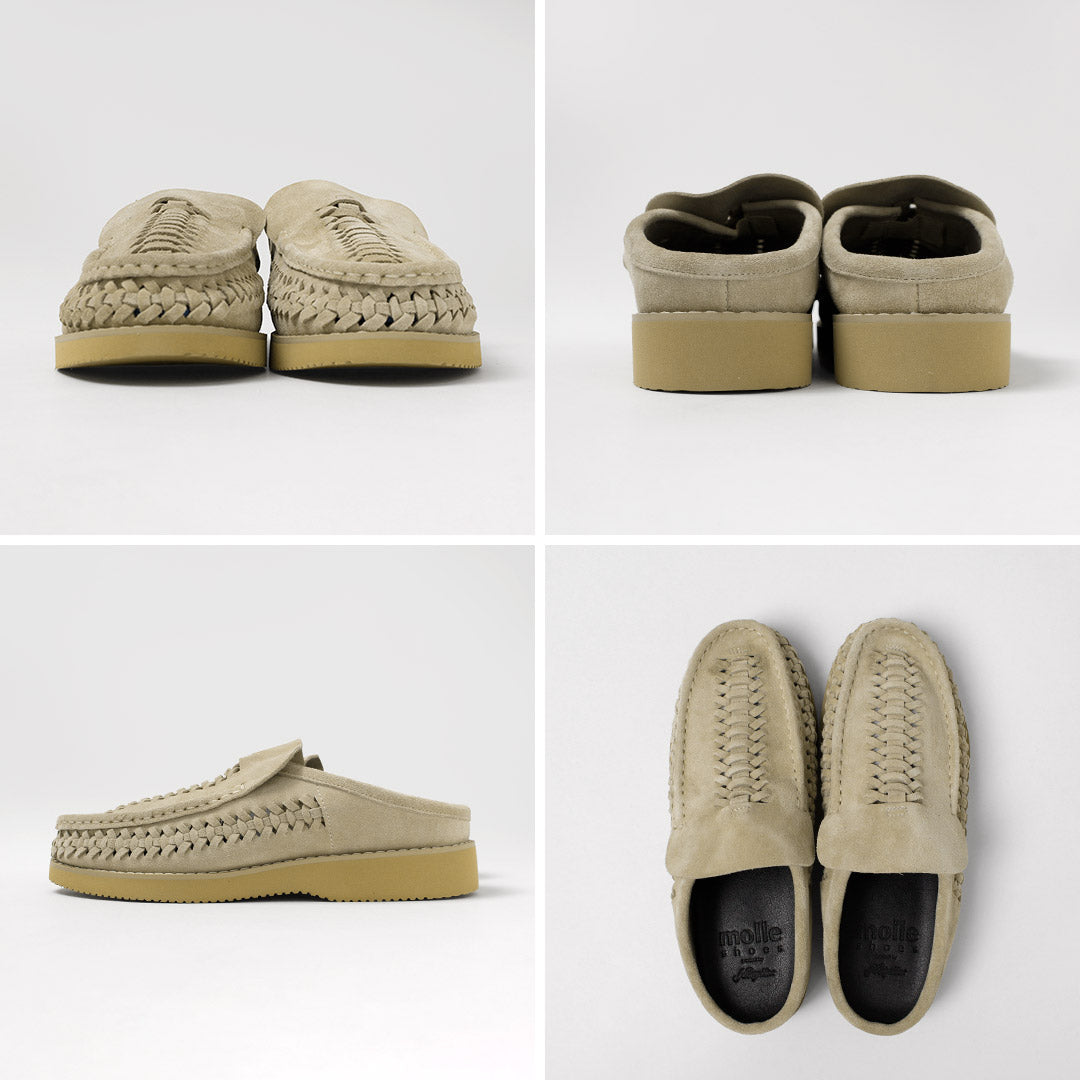 MOLLE SHOES / NASNGWAM 콜라보레이션 Purépecha Huarache 샌들