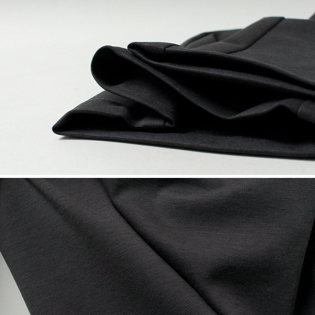 RE MADE IN TOKYO JAPAN / Dress Jersey Tucked Pants