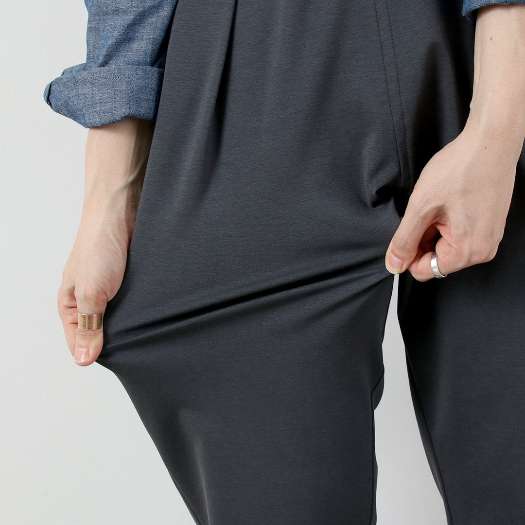 RE MADE IN TOKYO JAPAN / Dress Jersey Tucked Pants