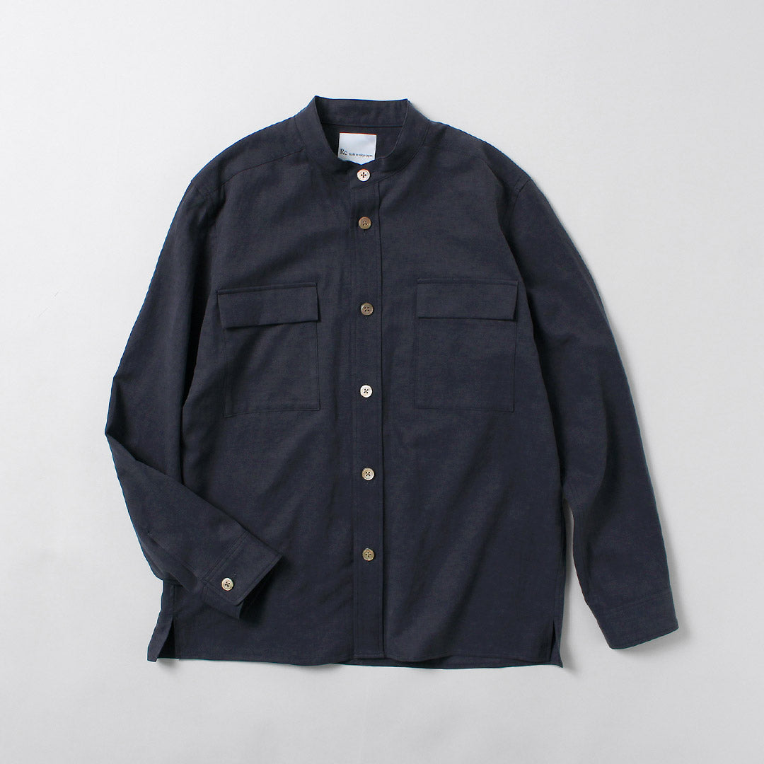 RE MADE IN TOKYO JAPAN / Tencel Linen Classic CPO Shirt
